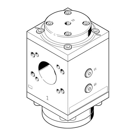 Festo On-Off Valve PVEL-P-124-HP3 PVEL-P-124-HP3